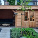 Schuur met overkapping Amerongen