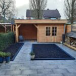 Schuur met overkapping Amerongen